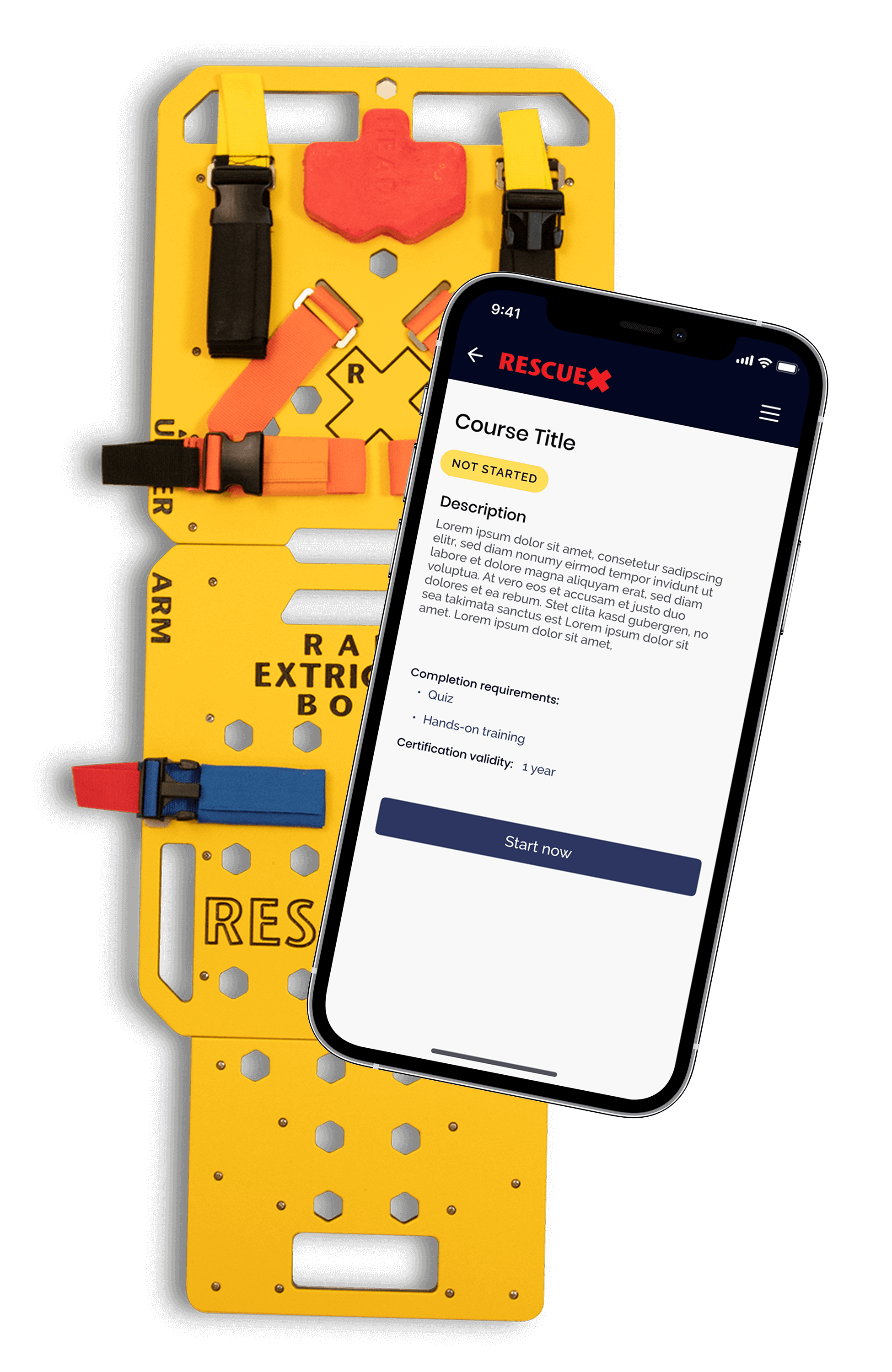 XVerse App and Rapid Extrication Board